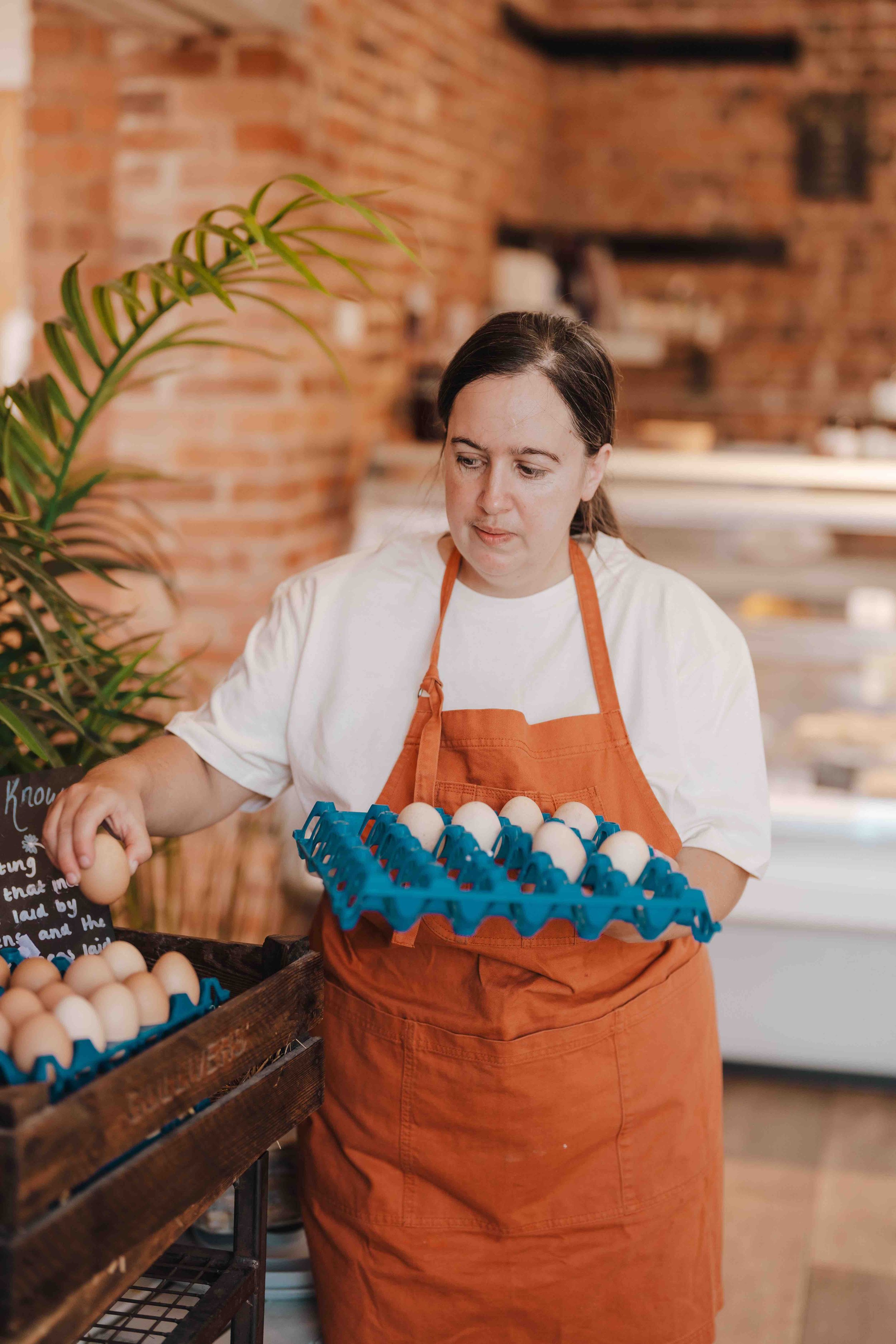 Fresh free-range eggs from Sturts Farm